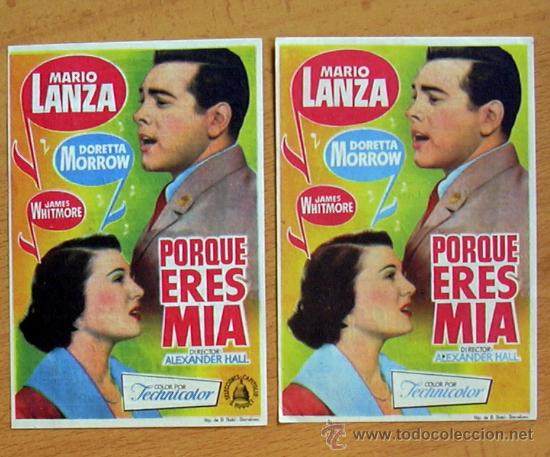 Cine: Porque eres mia - 2 programas con diferente distribuidora - Con publicidad - Foto 1