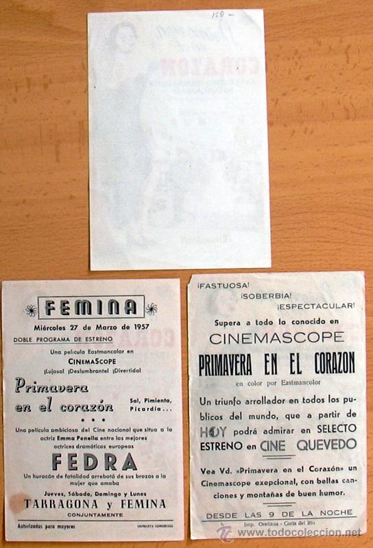 Cine: Primavera en el coraz&oacute;n - 3 programas con diferente distribuidora - Con publicidad - Foto 2