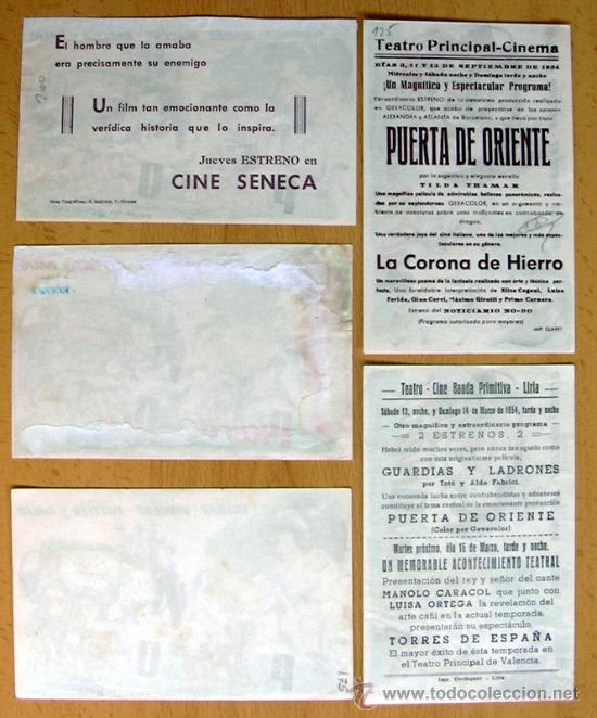 Cine: Puerta de oriente - 5 programas con diferente distribuidora - Con publicidad - Foto 2