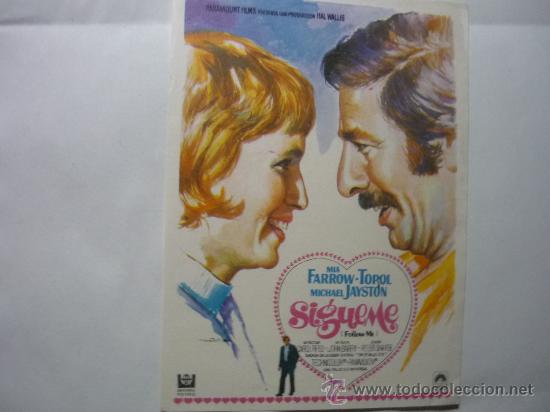 Cine: PROGRAMA DE CINE SIGUEME.-MIA FARROW - Foto 1