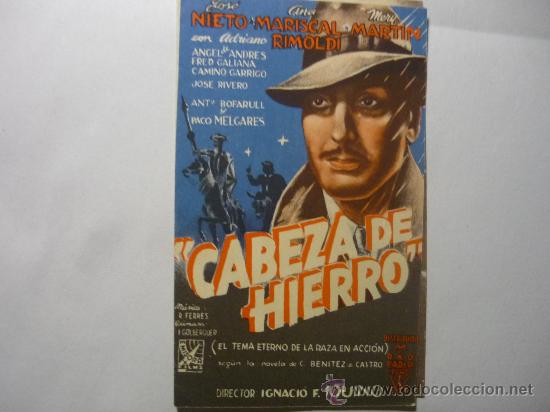 Cine: PROGRAMA CINE DOBLE CABEZA DE HIERRO - ANA MARISCAL - Foto 1