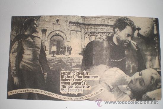 Cine: OTELO DE WILLIAM SHAKESPEARE - ORSON WELLES - Foto 2