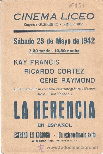 Cine: LA HERENCIA - Foto 2
