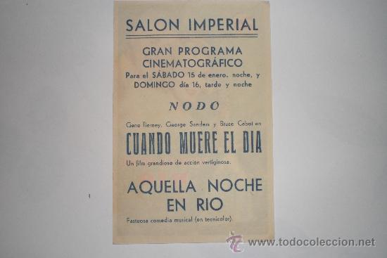 Cine: AQUELLA NOCHE EN RIO - Foto 2