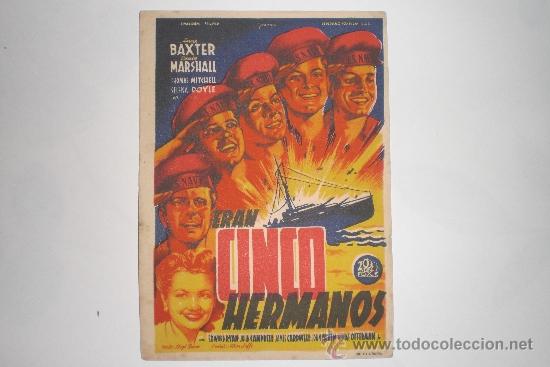 Cine: ERAN CINCO HERMANOS. - Foto 1