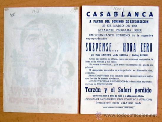 Cine: Suspense... hora cero - 2 programas con diferente distribuidora - Con publicidad - Foto 2