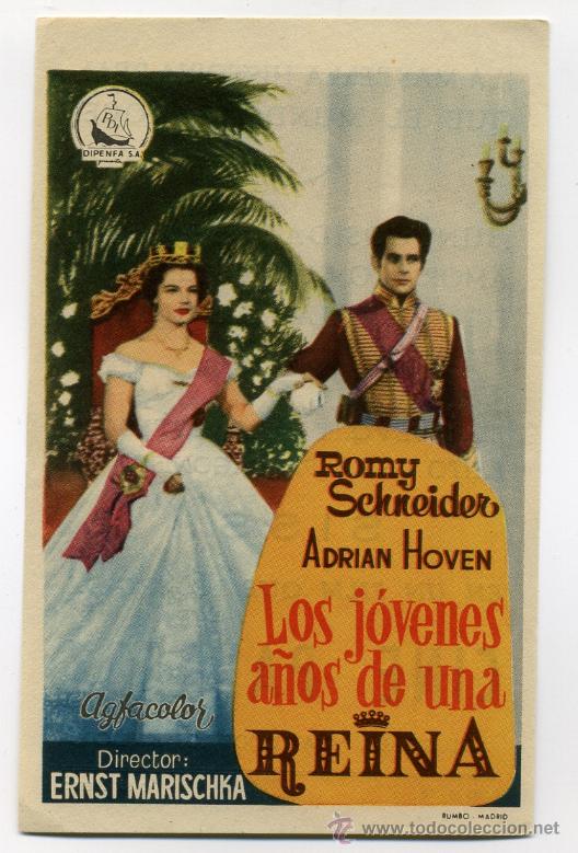 Cine: LOS JOVENES A&Ntilde;OS DE UNA REINA, con Romy Schneider.
