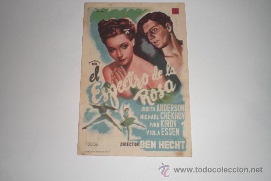 Cine: EL ESPECTRO DE LA ROSA - JUDITH ANDERSON - Foto 1