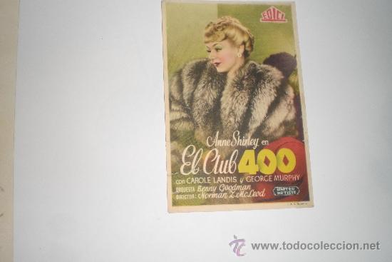 Cine: EL CLUB 400 - Foto 1