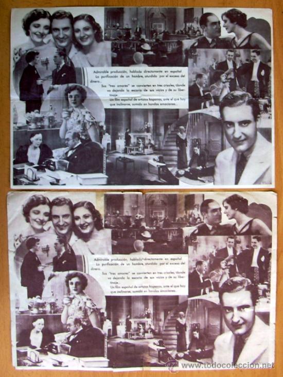 Cine: Tres amores - 2 programas diferentes - Con publicidad - Foto 2
