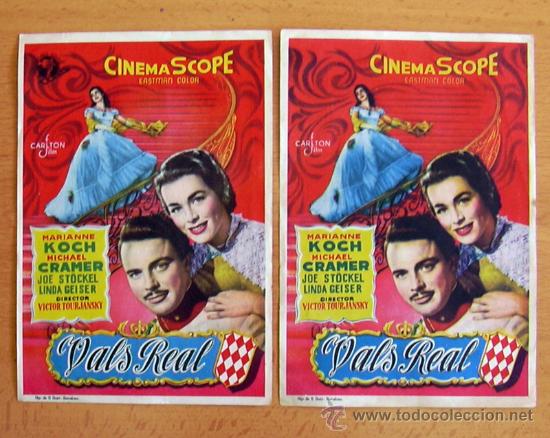 Cine: Vals real - 2 programas con diferente distribuidora - Con publicidad - Foto 1