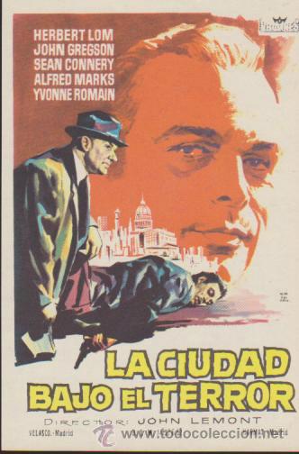 Cine: La ciudad bajo el terror. Sencillo de Procines. - Foto 1