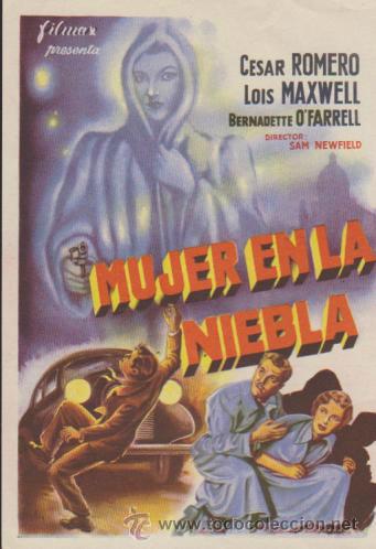 Cine: Mujer en la Niebla. Sencillo de Filmax.