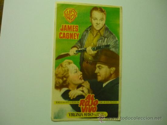 Cine: PROGRAMA CINE AL ROJO VIVO .-PUBLICIDAD JAMES CAGNEY - Foto 1