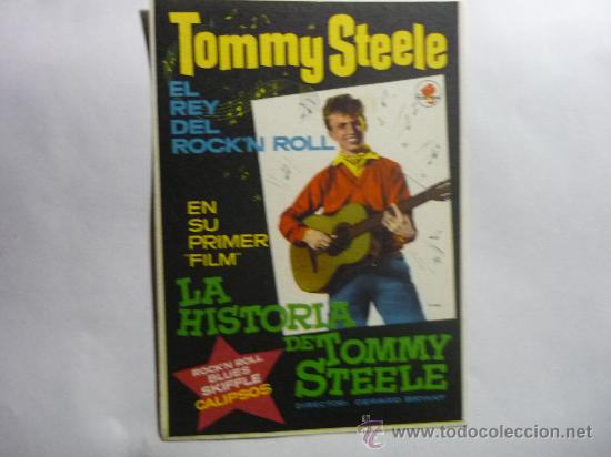 Cine: PROGRAMA CINE LA HISTORIA DE TOMMY STEELE .- - Foto 1