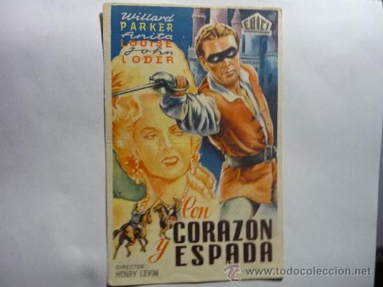 Cine: PROGRAMA CINE CON CORAZON Y ESPADA - Foto 1
