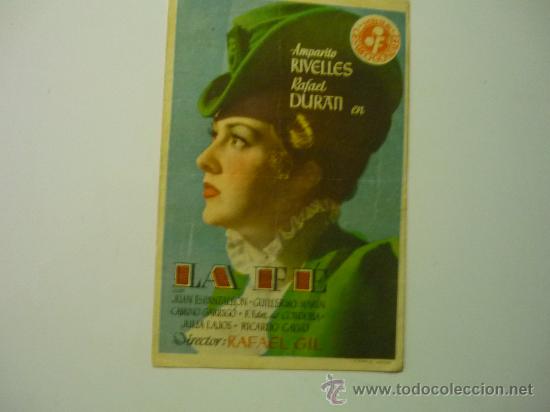 Cine: PROGRAMA CINE LA FE.- AMPARO RIVELLES-TEATRO REGIO-ALMANSA - Foto 1