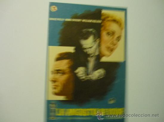 Cine: PROGRAMA CINE LA ANGUSTIA DE VIVIR.--GRACE KELLY - Foto 1