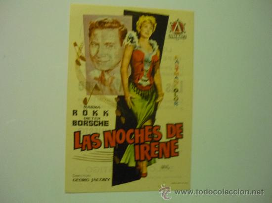 Cine: PROGRAMA CINE LAS NOCHES DE IRENE -rex zaragoza - Foto 1