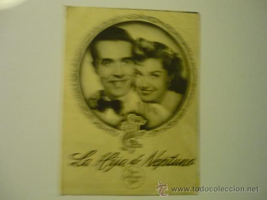 Cine: PROGRAMA CINE DOBLE LA HIJA DE NEPTUNO -ESTHER WILLIAMS - Foto 1