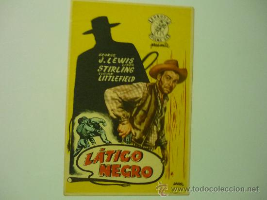 Cine: PROGRAMA CINE LATIGO NEGRO - Foto 1
