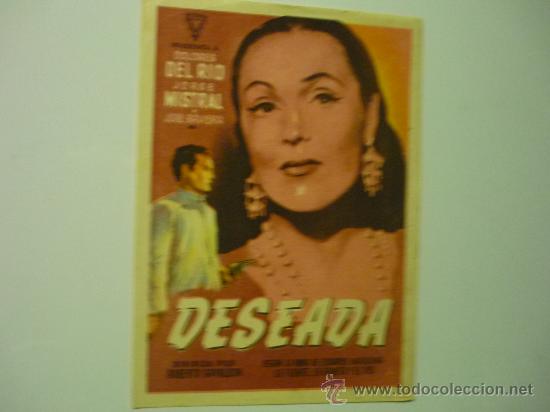 Kino: PROGRAMA CINE DESEADA -DOLORES DEL RIO publicidad principal-empresa elde -leon??