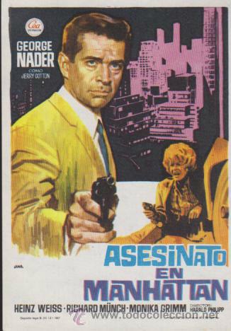 Cine: Asesinato en Mahattan. Sencillo de CEA. - Foto 1