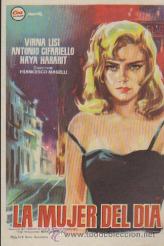 Kino: La Mujer del d&iacute;a. Sencillo de CEA.  Cine Victor.