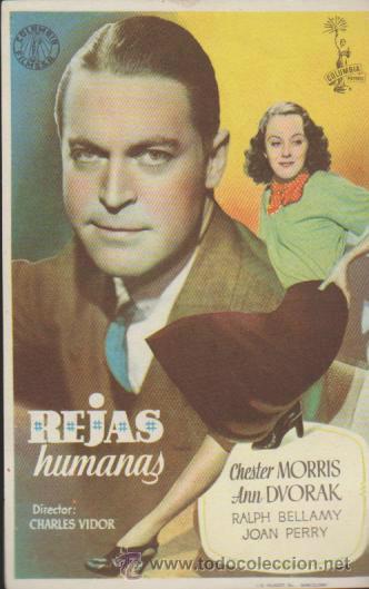 Kino: Rejas humanas. Sencillo de Columbia.