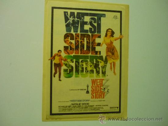 Cine: programa cine WEST SIDE STORY - Foto 1