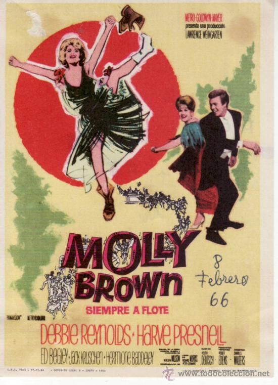 Cine: MOLLY BROWN - 1966 CON PROPAGANDA - Foto 1