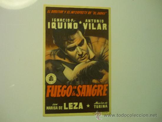 Cine: PROGRAMA CINE FUEGO EN LA SANGRE - - Foto 1
