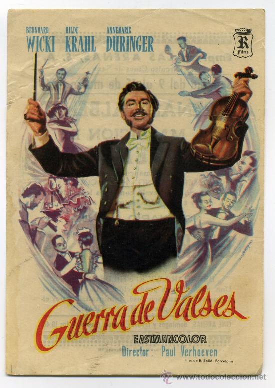 Cine: GUERRA DE VALSES, con Hilde Krahl. - Foto 1