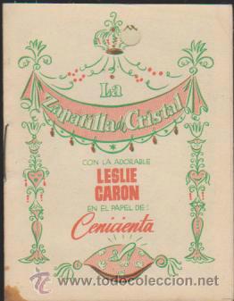 Cine: La Zapatilla de Cristal. Programa librito. - Foto 1