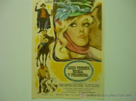 Cine: PROGRAMA CINE OJOS VERDES RUBIA Y PELIGROSA - Foto 1