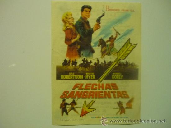 Cine: PROGRAMA CINE FLECHAS SANGRIENTAS.- - Foto 1