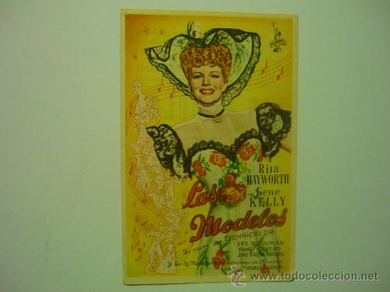 Cine: PROGRAMA CINE LAS MODELOS.-RITA HAYWORTH - Foto 1