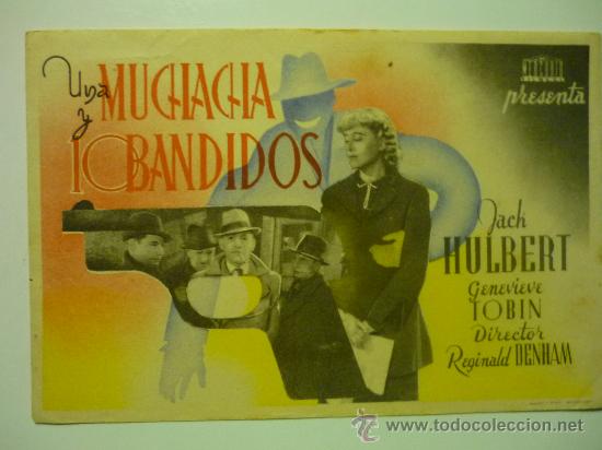 Cine: PROGRAMA CINE UNA MUCHACHA Y 10 BANDIDOS publicidad - Foto 1