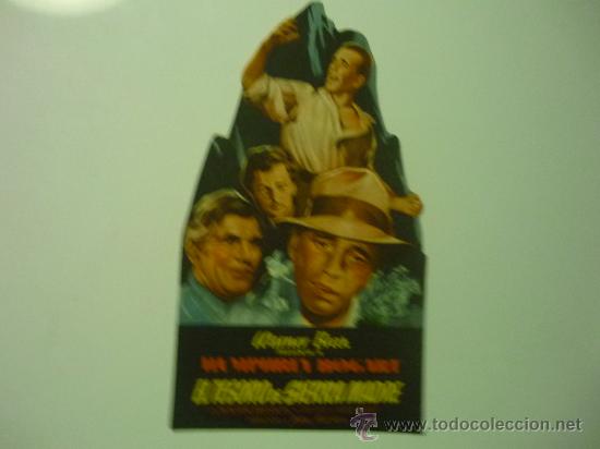 Cine: programa troquelado el tesoro de sierra madre -h,bogart- - Foto 1