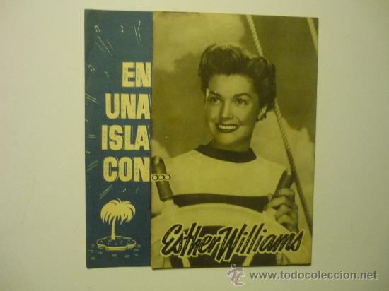 Cine: PROGRAMA CINE DOBLE EN UNA ISLA CONTIGO.-ESTHER WILLIAMS - Foto 1