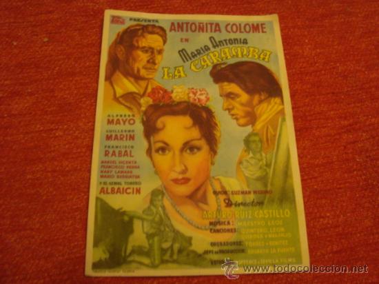 Cine: antiguo folleto de mano - Foto 1