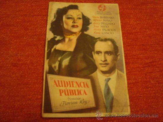 Cine: antiguo folleto de mano - Foto 1