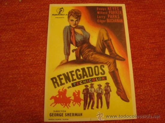 Cine: antiguo folleto de mano - Foto 1