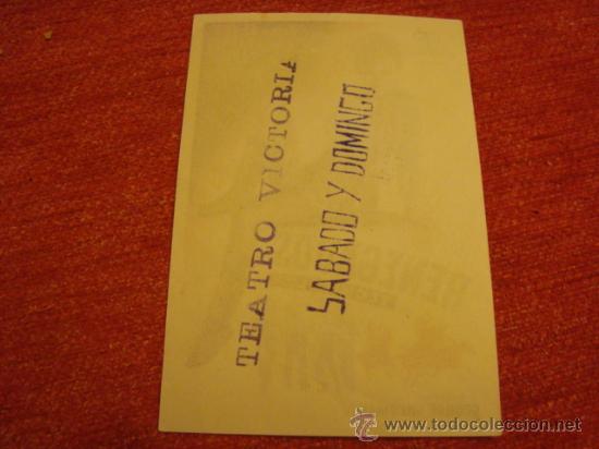 Cine: antiguo folleto de mano - Foto 2