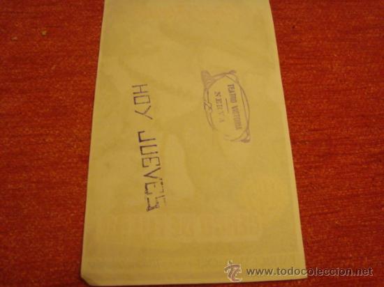 Cine: antiguo folleto de mano - Foto 2