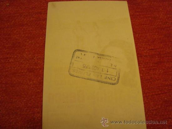 Cine: antiguo folleto de mano - Foto 2