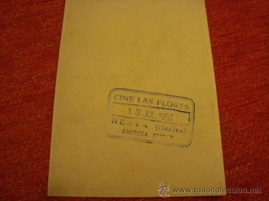 Cine: antiguo folleto de mano - Foto 2