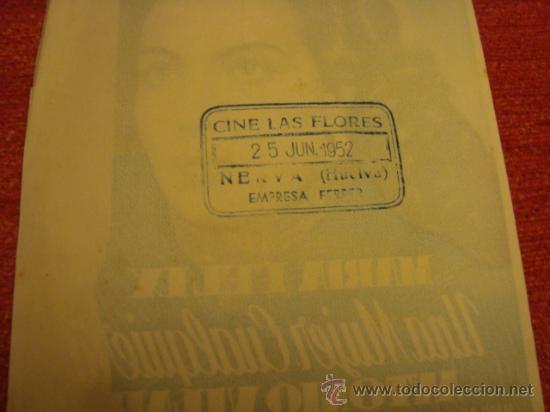 Cine: antiguo folleto de mano - Foto 2