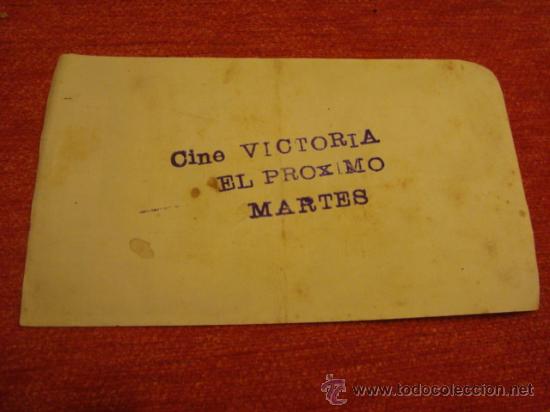 Cine: antiguo folleto de mano - Foto 2