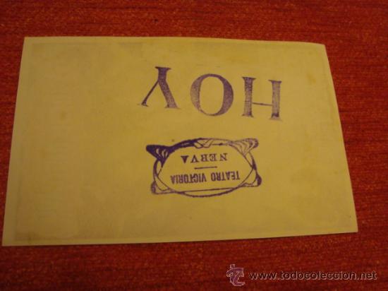 Cine: antiguo folleto de mano - Foto 2